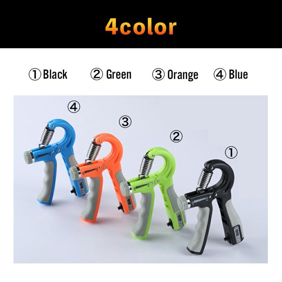 1000円ポッキリ！ 送料無料 】ハンドグリップ 握力計 60kg 握力