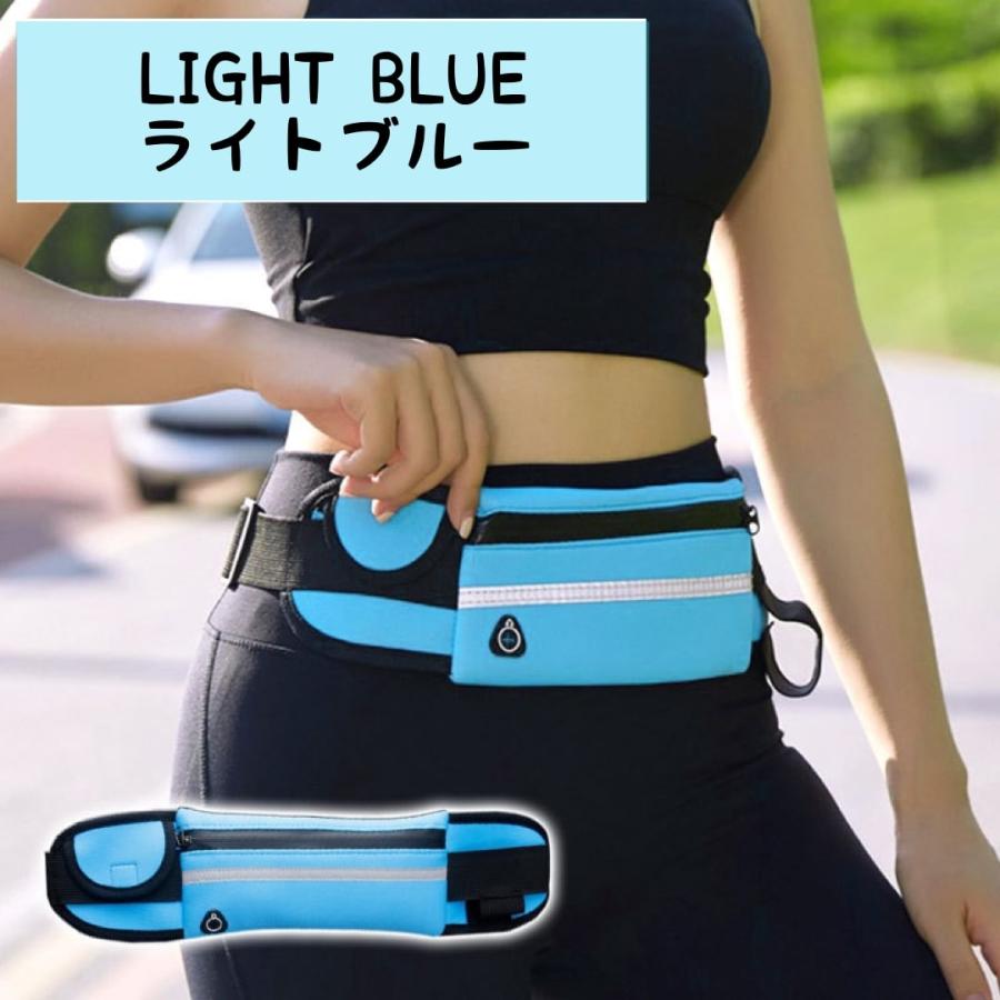 送料無料 】 ランニングポーチ 軽量モデル ウエストポーチ