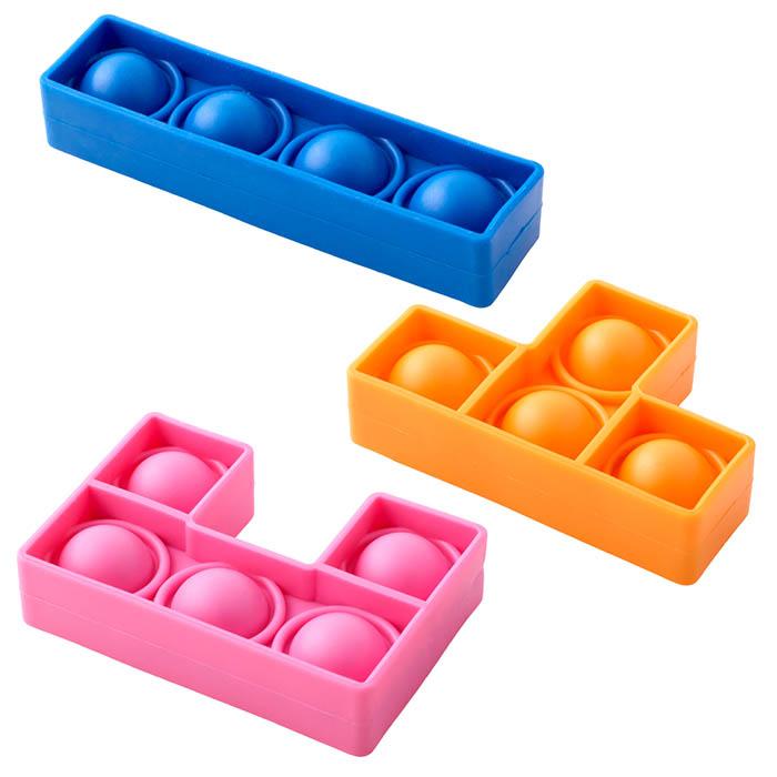 送料無料 】 プッシュポップ テトリス プッシュ ポップ バブル