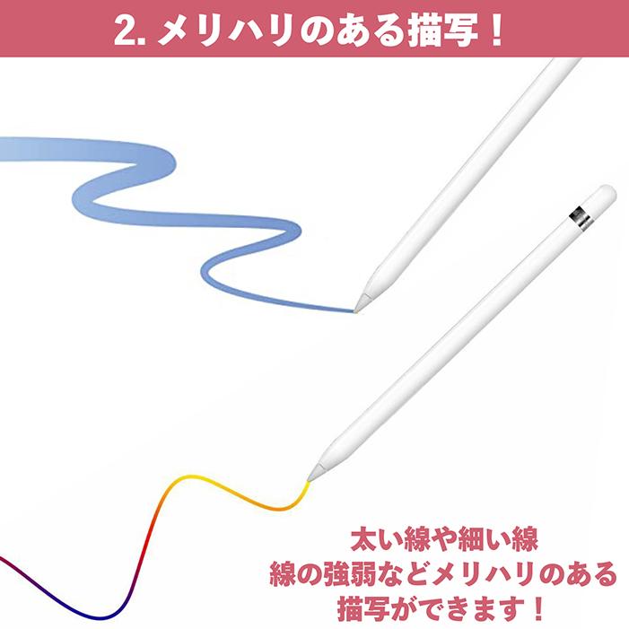 送料無料 】Apple Pencil チップ 替え芯 ペン先 iPad Pro Mini Air