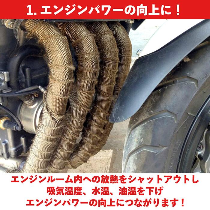 サーモバンテージ 10M ロング結束バンド付 耐熱 バンテージ 耐熱 