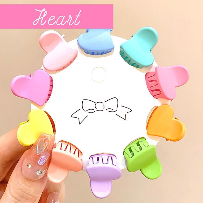 ヘアクリップ ミニ 子供 60個セット ミニヘアクリップ 可愛い かわいい