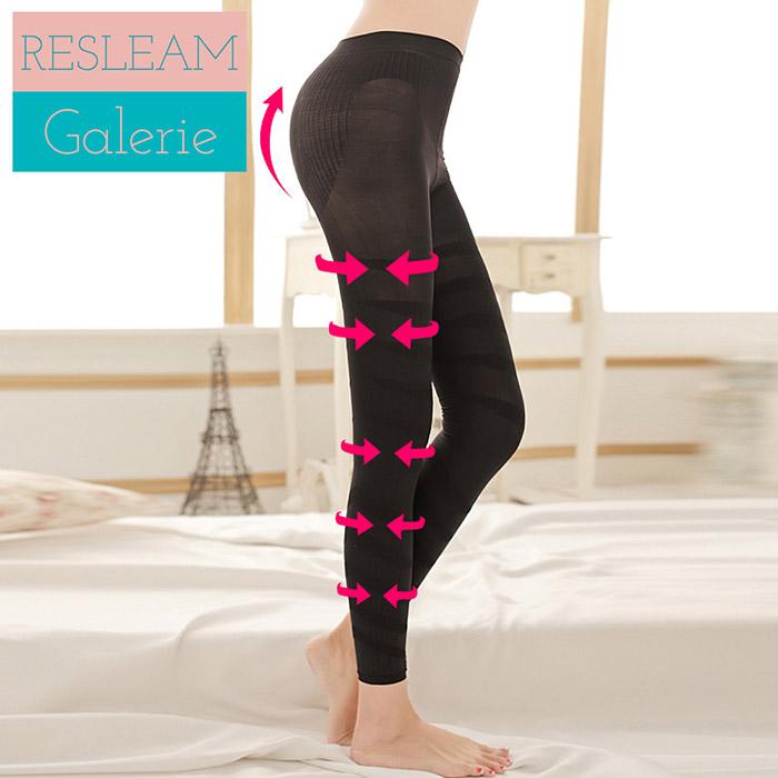 RESLEAM 着圧レギンス 寝るとき 骨盤 着圧 ふくらはぎ レギンス  着圧ソックス 着圧スパッツ タイツ 夏用 夜用 ハイウエスト むくみ デスクワーク 日中 トレンカ |  | 08