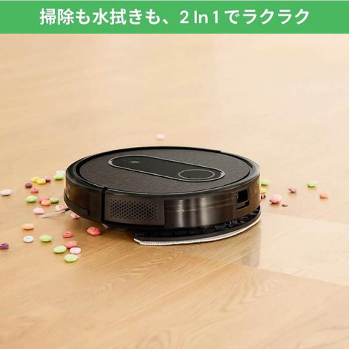ロボット掃除機 吸引 水拭き 一台多役 吸引力3000PA 強力ブラシ リモコン制御 APP遠隔操作 Alexa音声制御 長時間駆動 自動充電 超薄型 静音設計 段差乗り越え |  | 01