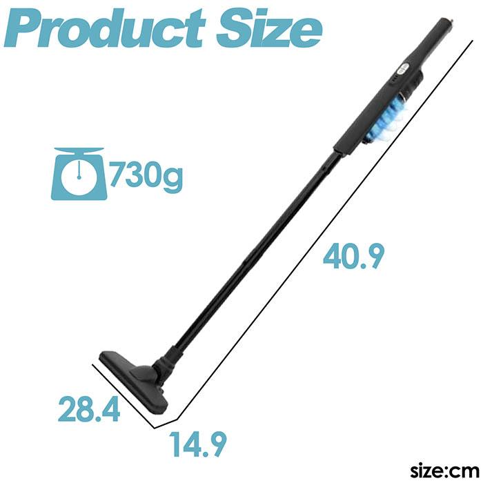 2WAYスティッククリーナー  超軽量デザイン 持ち運びやすい 強力な吸引力 多層濾過システム 多種類ノズル 大容量バッテリー 2段階稼働モード 充電台収納 |  | 09