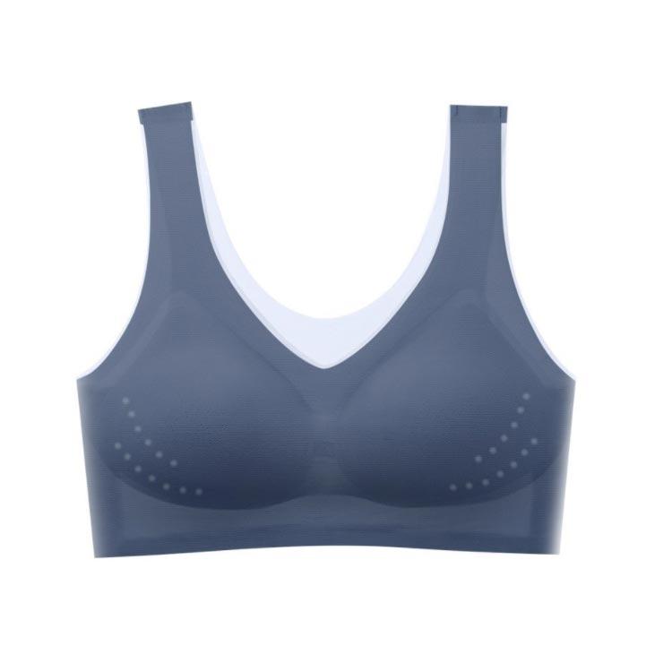 憧れの授乳ブラ シームレス 大きいサイズ ブラジャー ノンワイヤー 極薄 スポーツブラ 育乳ブラ レディー 着痩せブラ 接触冷感 スポーツブラ ブラジャー 下着、靴下、部屋着 スポーツブラ 揺れない 24時間 昼夜兼用 ノンワイヤー スポブラ ブラ ブラジャー 肩紐広い 快適 通気性 スポーツ 揺れ対策 スポーツブラ ヨガ