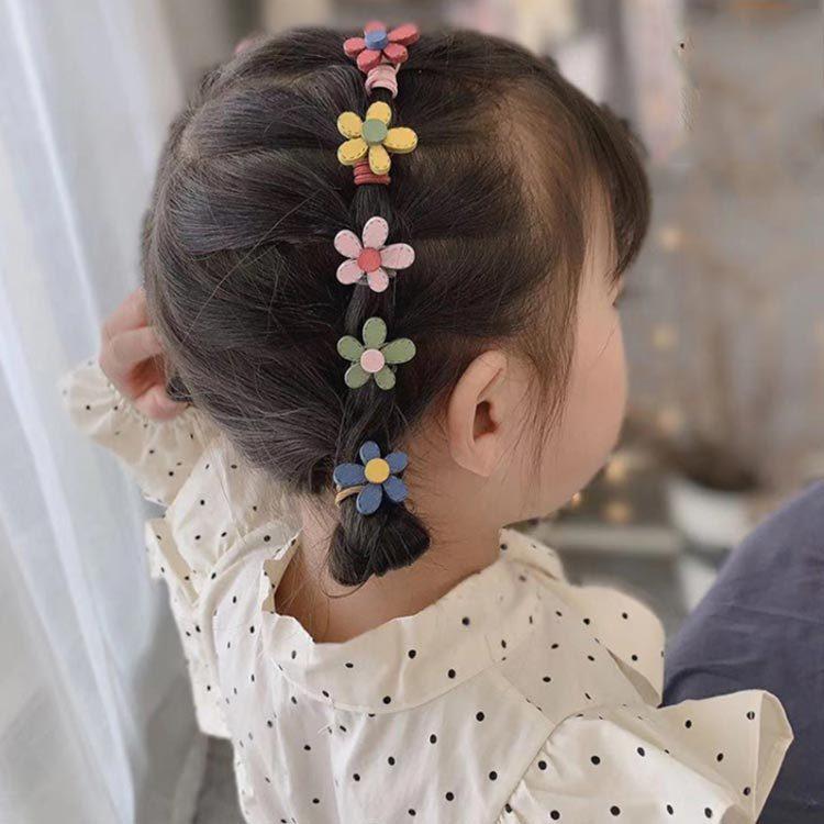 市場 送料無料 子供用 ヘアクリップ 髪飾り 女の子 ヘアゴム フラワー ヘアアクセサリー リボン 髪ゴム 花 髪留め 3個セット キッズ