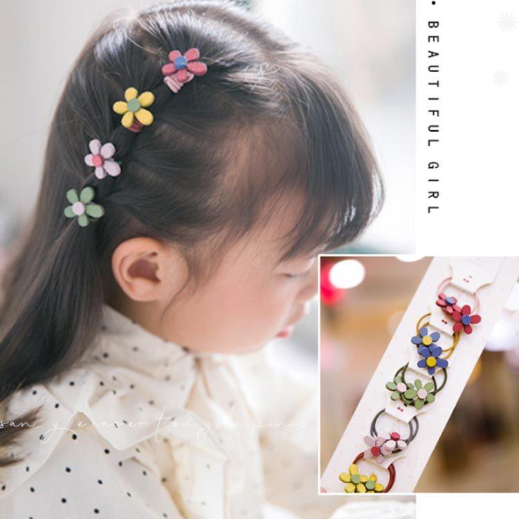 市場 送料無料 子供用 ヘアクリップ 髪飾り 女の子 ヘアゴム フラワー ヘアアクセサリー リボン 髪ゴム 花 髪留め 3個セット キッズ
