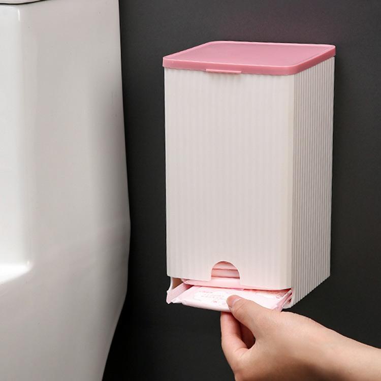 サニタリーケース　ご確認用 サニタリー収納ケース 蓋付き 防水 トイレ収納 収納 ケース トイレ