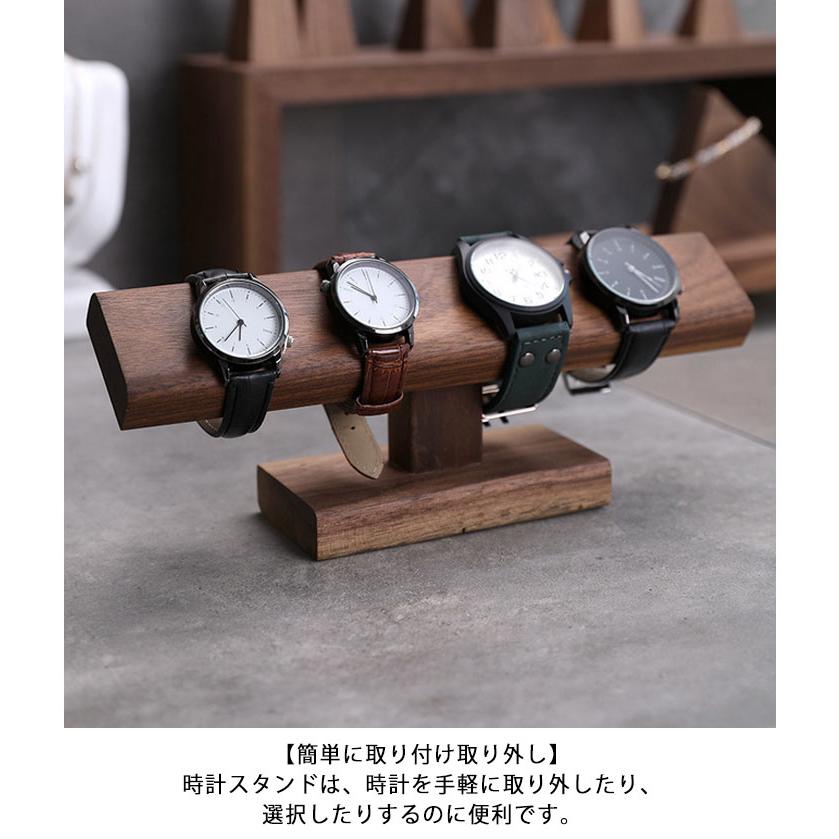 木製 時計ディスプレイ 時計スタンド ショーケース 腕時計スタンド アクセサリー展示 ウオッチスタンド ブレスレットスタンド 時計置き台 腕時計置き｜3q-shop｜12