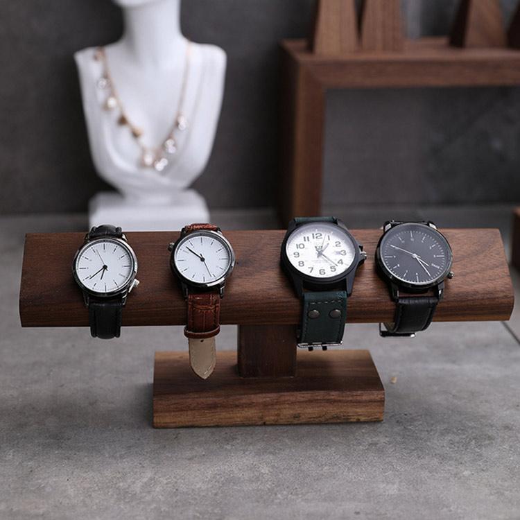 木製 時計ディスプレイ 時計スタンド ショーケース 腕時計スタンド アクセサリー展示 ウオッチスタンド ブレスレットスタンド 時計置き台 腕時計置き｜3q-shop｜03