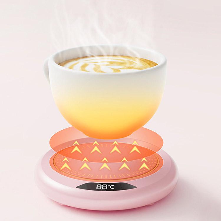 マグカップウォーマー　USB カップウォーマー 75℃ マグカップ USB給電式 加熱 コーヒーウォーマー3
