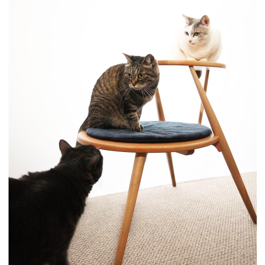 キャットタワー おしゃれ 木製ベッド ペット用品 洗えるクッション 北欧デザイン 猫用家具 ｅｇｇ 3qegg01 Iiiqueue 通販 Yahoo ショッピング