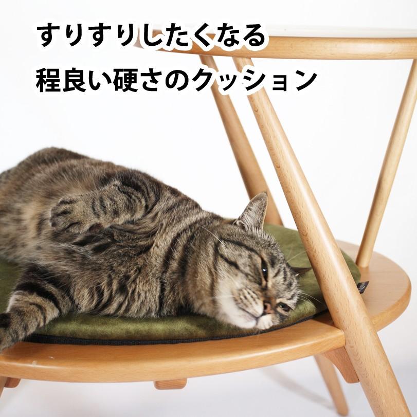 【猫用家具 ｅｇｇ用フェルトクッション】 おしゃれ ペット用品 猫 ベッド  洗える クッション 北欧デザイン |  | 08