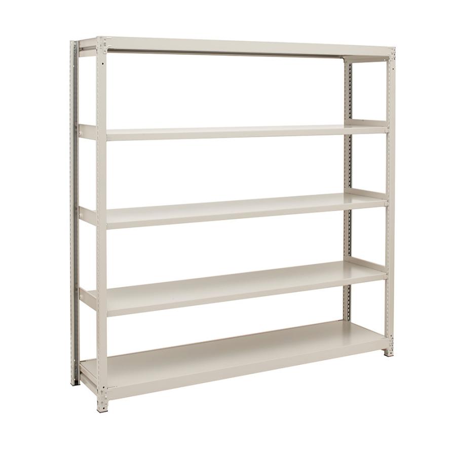 スチールラック ラック メタルラック スチール棚 棚 業務用 収納 日本製 棚板 簡単組立て (サイズ 高さ1800mm 幅1800mm×奥行450mm)