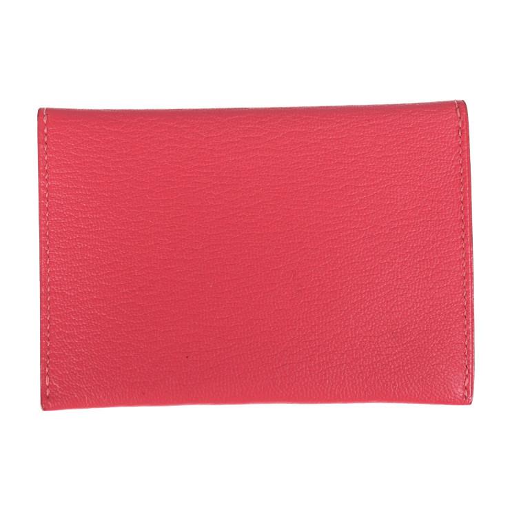 HERMES 超美品 エルメス エンベロープPM カードケース シェーブル 