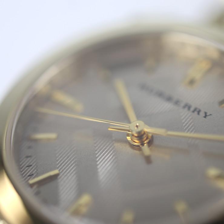 【極美品】 新品未使用展示品 BURBERRY バーバリー THE CITY BU9234 腕時計 ステンレススチール ゴールド 【本物保証】 【GMS9306154453】(32436円)