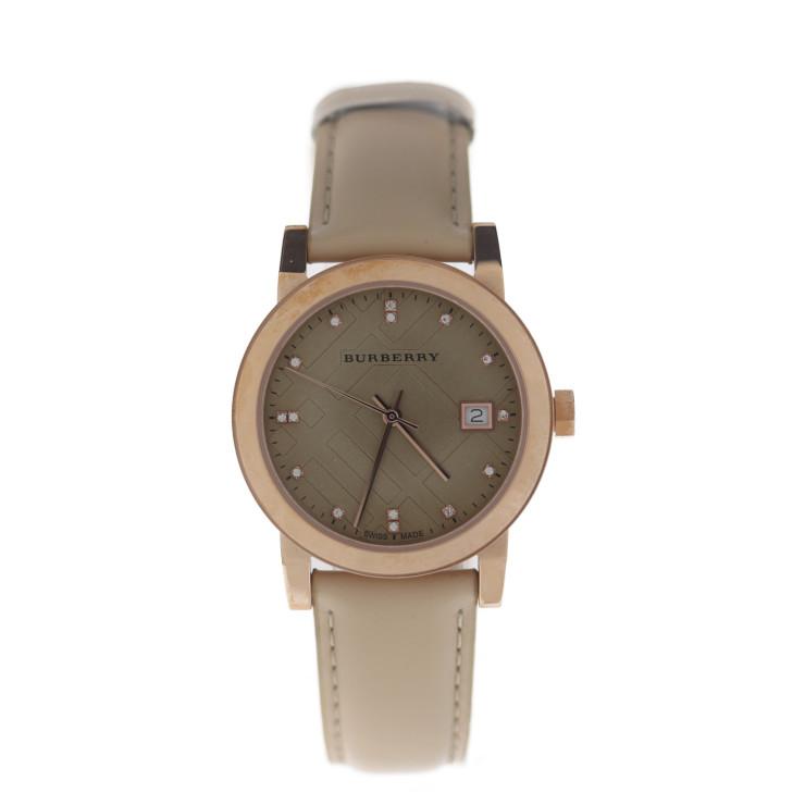 新品未使用展示品 BURBERRY バーバリー BU9131 腕時計 ステンレス 