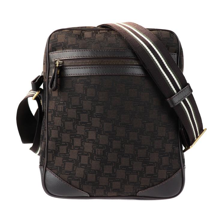 超美品 Dunhill ダンヒル ディーエイト ショルダーバッグ キャンバス  