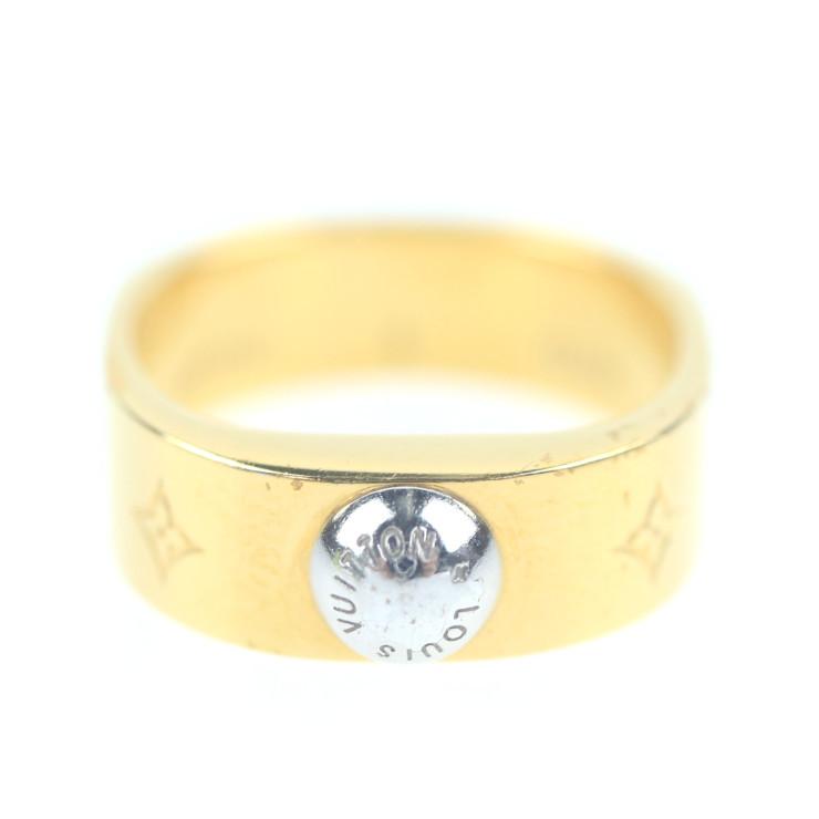 ルイヴィトン リング 10号 S ナノグラム M00210-