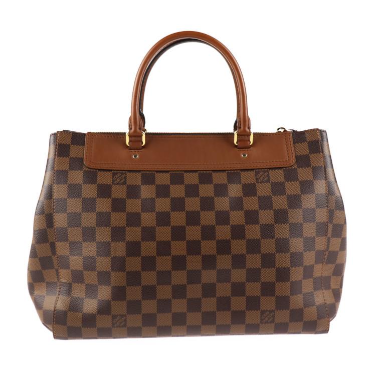 LOUIS VUITTON 美品 LV ルイ ヴィトン グリニッジ ダミエ ハンドバッグ 