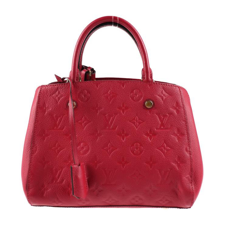 LOUIS VUITTON 美品 ルイ ヴィトン モンテーニュBB モノグラムアン 