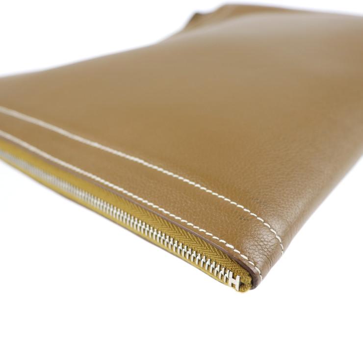 送料無料キャンペーン?】 エルメス HERMES Ｌ字ファスナー鞄クラッチ