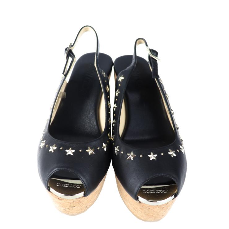 新品未使用展示品 JIMMY CHOO ジミーチュウ ウェッジソール 新品未使用展示品 JIMMY CHOO ジミーチュウ ウェッジソール