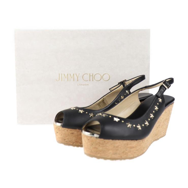 新品未使用展示品 JIMMY CHOO ジミーチュウ ウェッジソール 新品未使用展示品 JIMMY CHOO ジミーチュウ ウェッジソール
