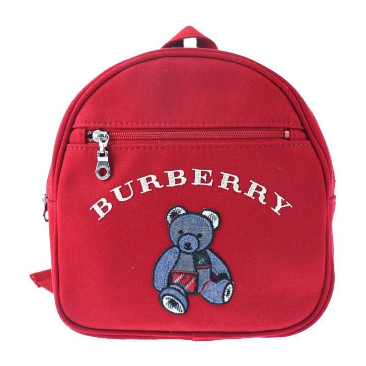 BURBERRY 超美品 バーバリー ベアー ミニリュック リュック 