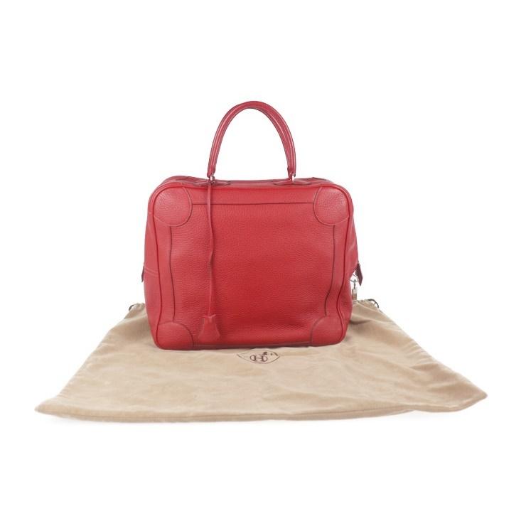 HERMES 美品 エルメス オムニバスMM ボストンバッグ トリヨン 