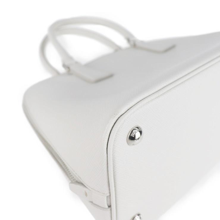 PRADA 超美品 プラダ サフィアーノレザー 1BA837 ハンドバッグ レザー 