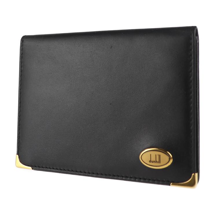 dunhill 美品 Dunhill ダンヒル オックスフォード 名刺入れ レザー 