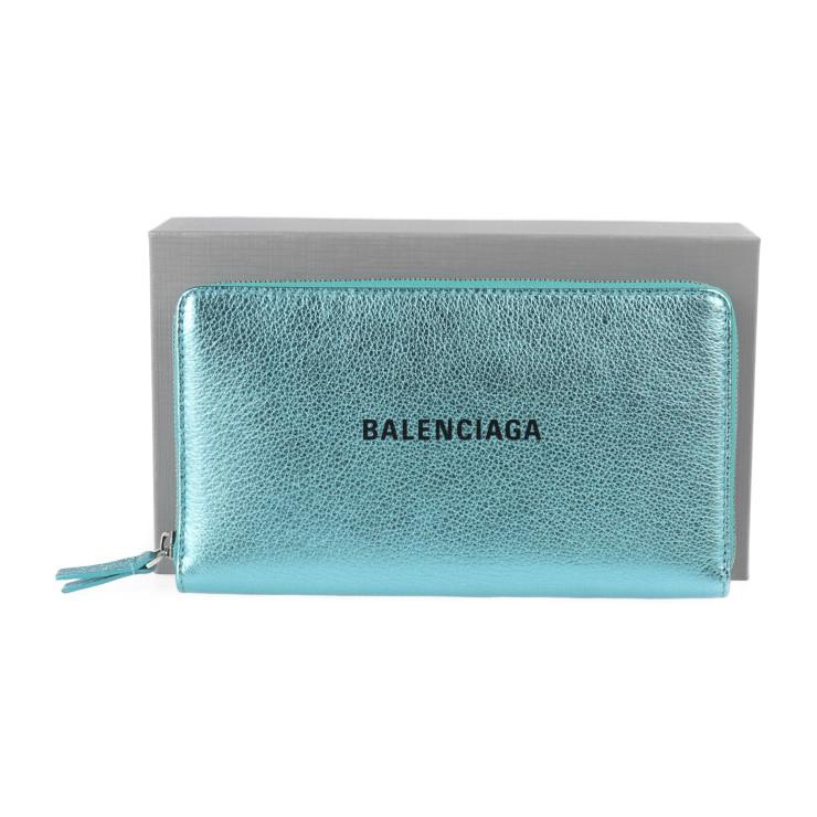 超美品 BALENCIAGA バレンシアガ エブリデイ 551935 長財布 レザー 