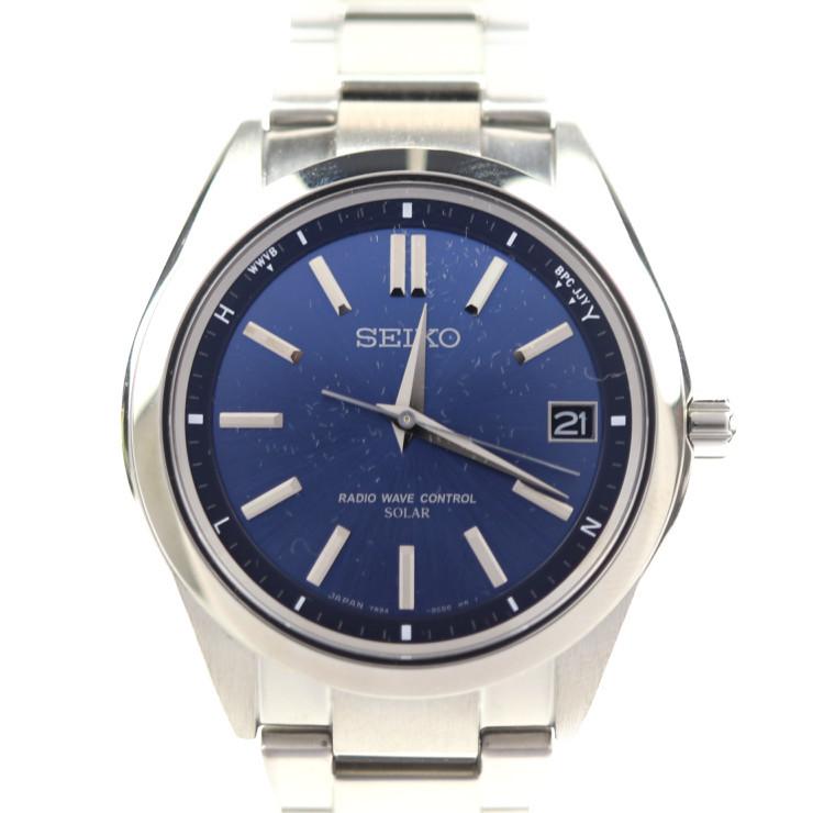 セイコー ブライツ ソーラー電波腕時計 チタン7B24-0BH0