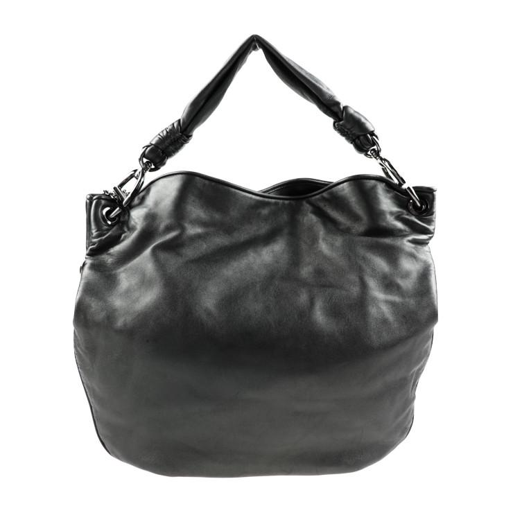 LOEWE ロエベ バッグ ショルダーバッグ ナッパレザー ガンメタル系 