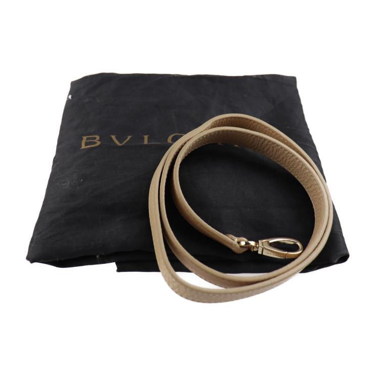 BVLGARI ブルガリ ハンドバッグ - モネーテ レザー ベージュ 2WAY