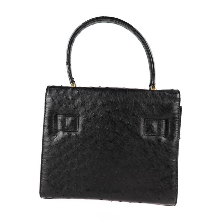Bally 美品 BALLY バリー バッグ ハンドバッグ オーストリッチ