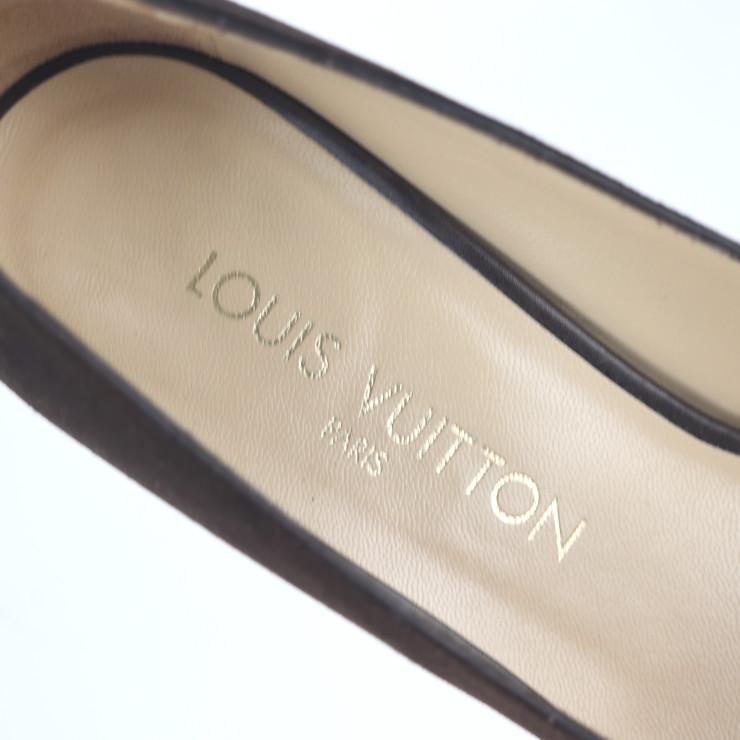 LOUIS VUITTON LV ルイ ヴィトン パンプス #34 1/2 スウェード LOUIS VUITTON LV ルイ ヴィトン パンプス #34 1/2 スウェード