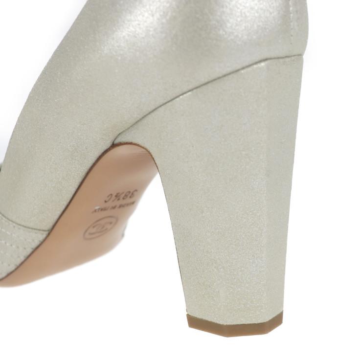 超美品 CHANEL シャネル Vステッチ G28550 38 1/2C パンプス ビニール