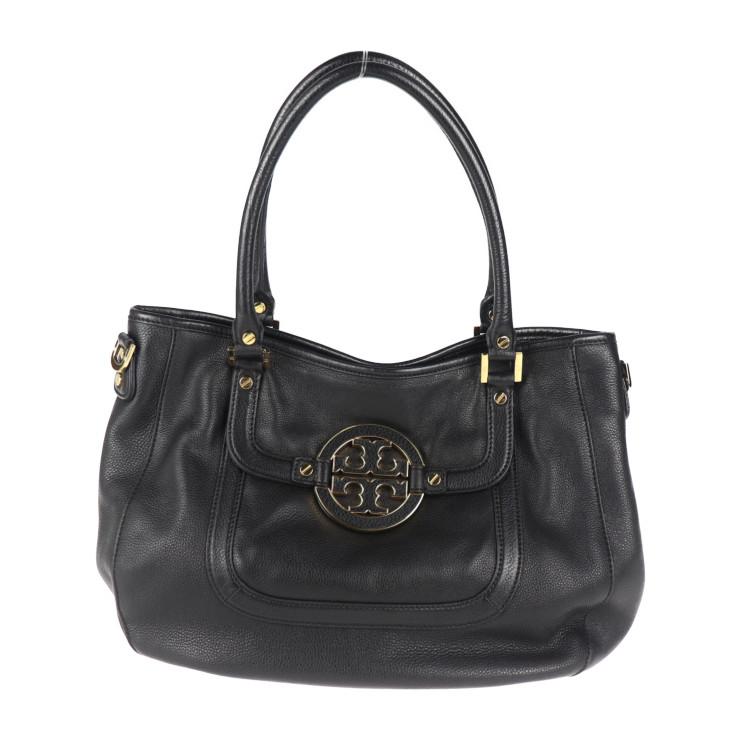 超美品 Tory Burch トリーバーチ アマンダ ハンドバッグ レザー 
