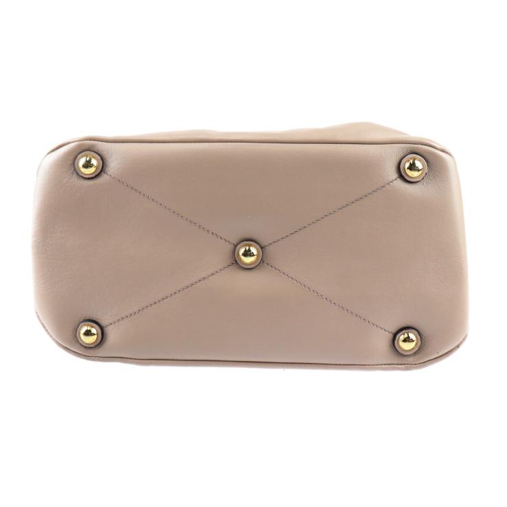 miu 美品 MIUMIU ミュウミュウ バッグ RN1079 ハンドバッグ レザー 