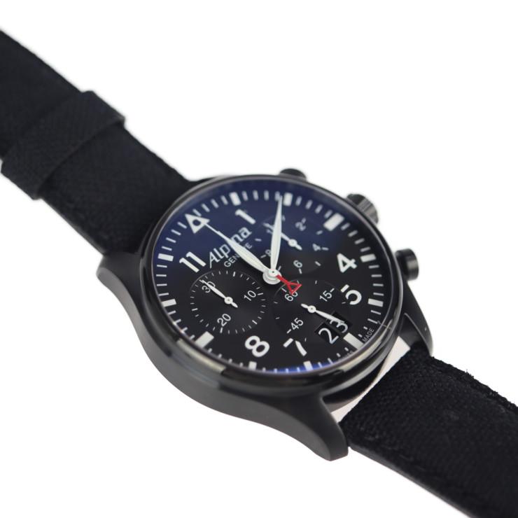 超美品 Alpina アルピナ スタータイマー パイロット AL372X4S26 腕時計 