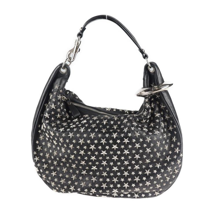 JIMMY CHOO ジミーチュウ スカイバッグ ショルダーバッグ レザー 