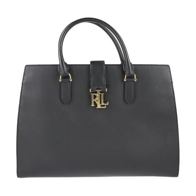 超美品 LAUREN RALPH ローレンラルフローレン ハンドバッグ レザー 