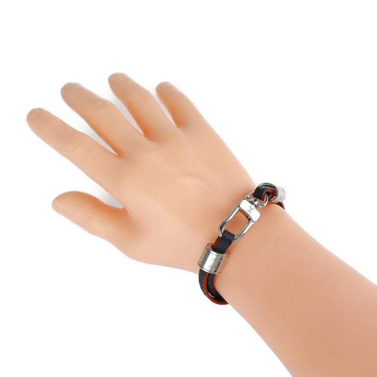 希少】 ルイヴィトン M6304D ブラスレ コズミック レザー ダミエ