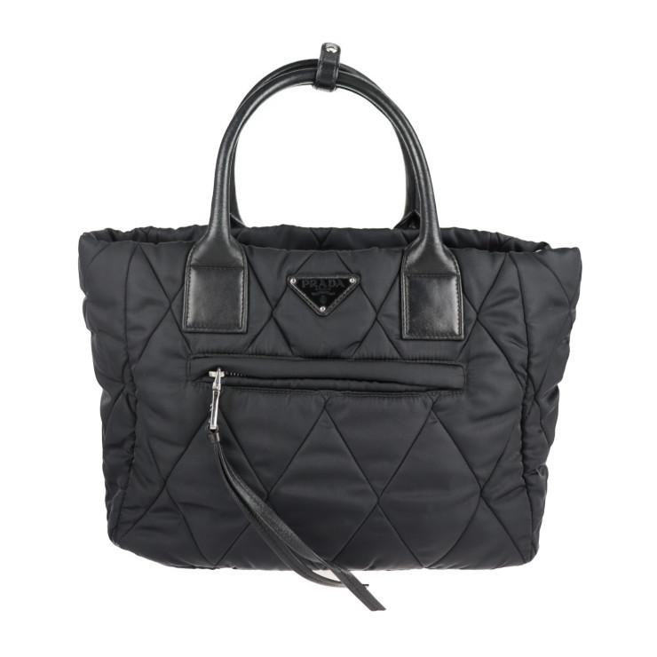 プラダ テスート プリント トートバッグ ハンドバッグ 305080 トートバッグ 