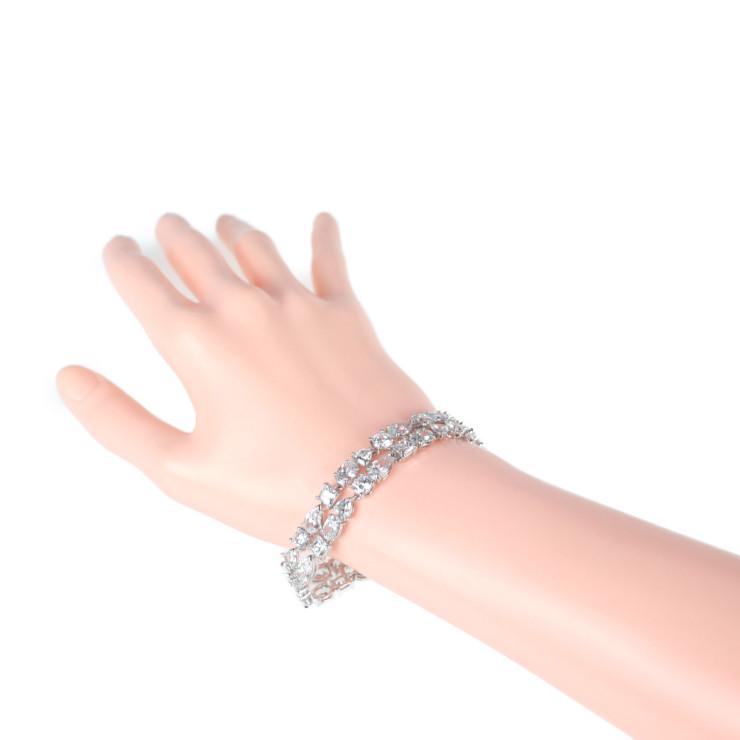 超美品 SWAROVSKI スワロフスキー テニスデラックス ミックス 
