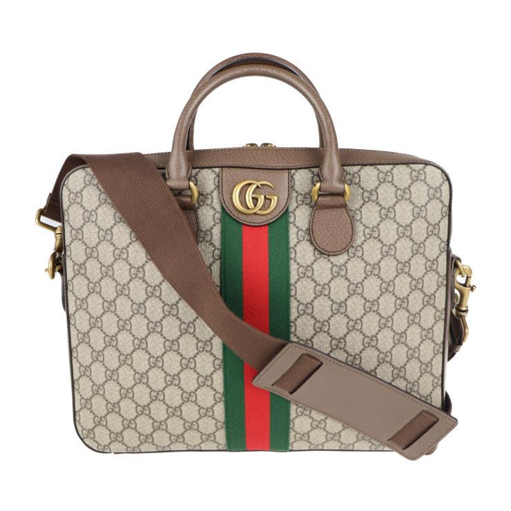 新品未使用展示品 GUCCI グッチ オフィディア ブリーフケース GG 