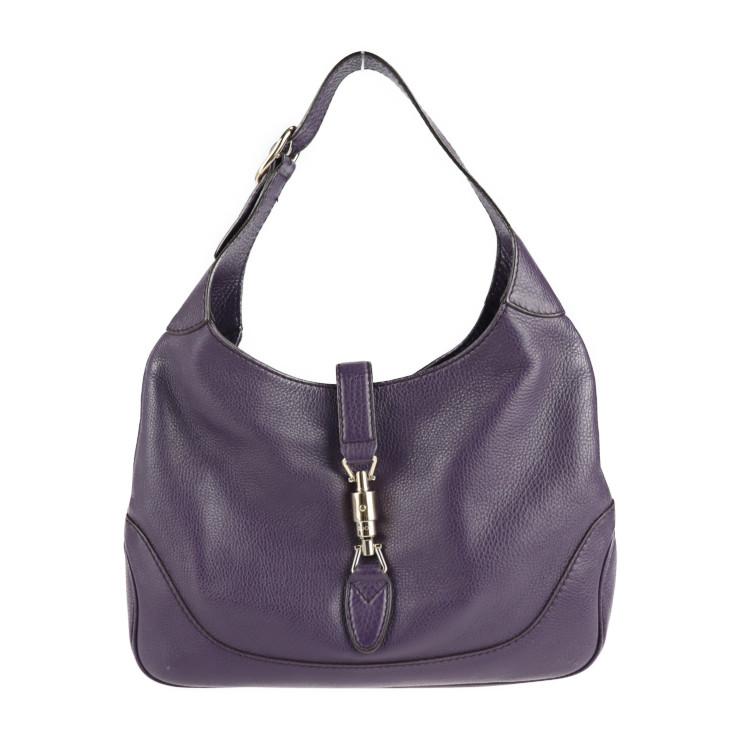 GUCCI 美品 グッチ ニュージャッキー 277520 ショルダーバッグ レザー 